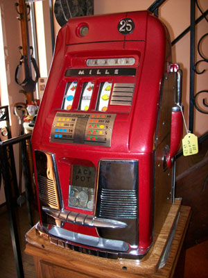 Antique Mills High Top Slot Machine