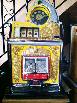 Watling 1936 Roll-A-Top Antique Slot Machine