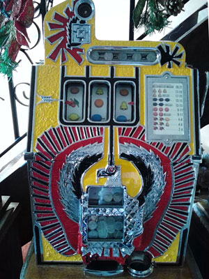 Mills War Eagle Antique Slot Machine