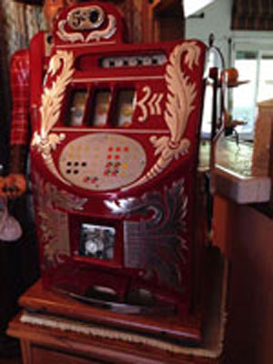 Mills Atkins Front Slot Machine